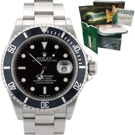 rolex submariner usato anno 2000|cerchi rolex second hand.